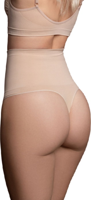 Tanga Beige Bye Bra XL - Naadloze Ondersteuning