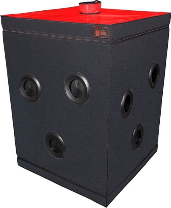 BDSM Cabina SECRET DOME SCANDALE - Zwart & Rood BDSM Cabina SECRET DOME SCANDALE - Zwart & Rood