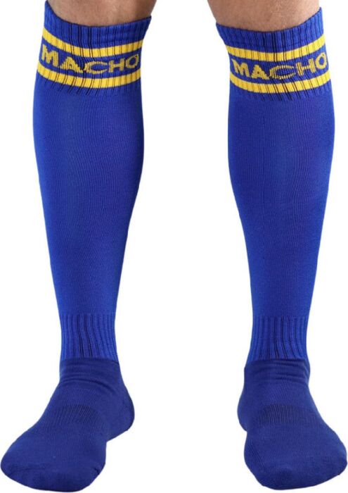 Calcetines LONG MACHO Blauwe Stijlvolle Feti Calcetines LONG MACHO Blauwe Stijlvolle Feti