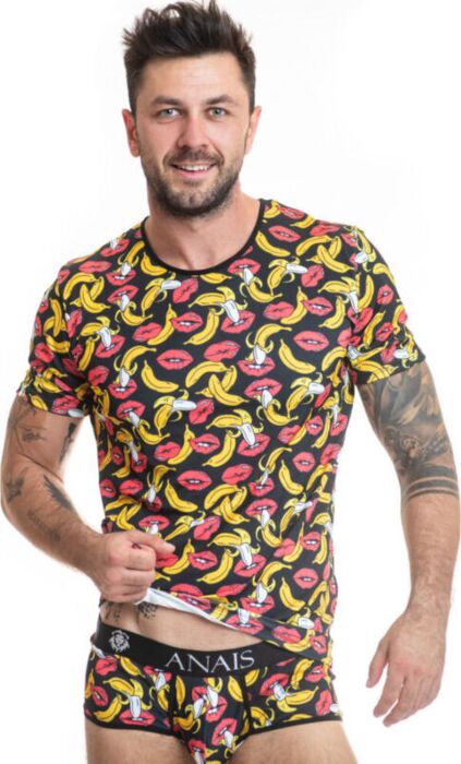 Camiseta ANAIS MEN Banana - Sexy en Licra
