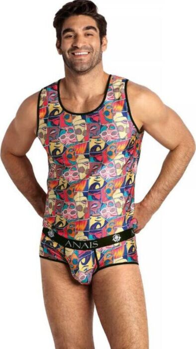 Camiseta ANAIS MEN Comics Top XL - Sexy Stijl