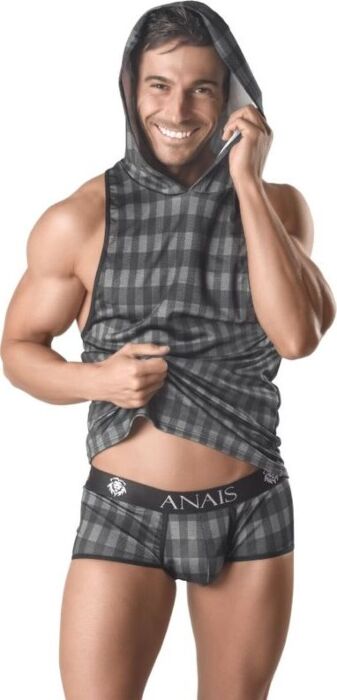 Camiseta ANAIS MEN AEGIS met Capuchon - Perfecte Fit Camiseta ANAIS MEN AEGIS met Capuchon - Perfecte Fit