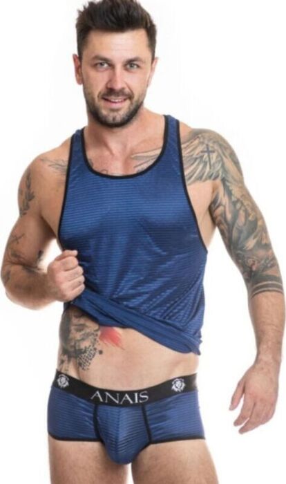 Camiseta ANAIS MEN Naval Top S - Sexy en Blauw Camiseta ANAIS MEN Naval Top S - Sexy en Blauw