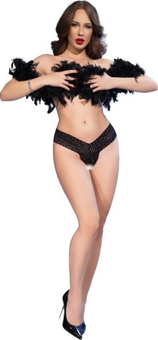 Tanga ChiliRose CR 4885 met open-kruis design Tanga ChiliRose CR 4885 met open-kruis design