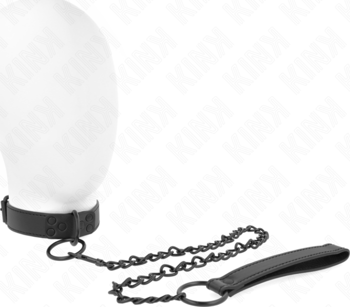 BDSM Collar KINK 65 cm met verstelbare riem BDSM Collar KINK 65 cm met verstelbare riem