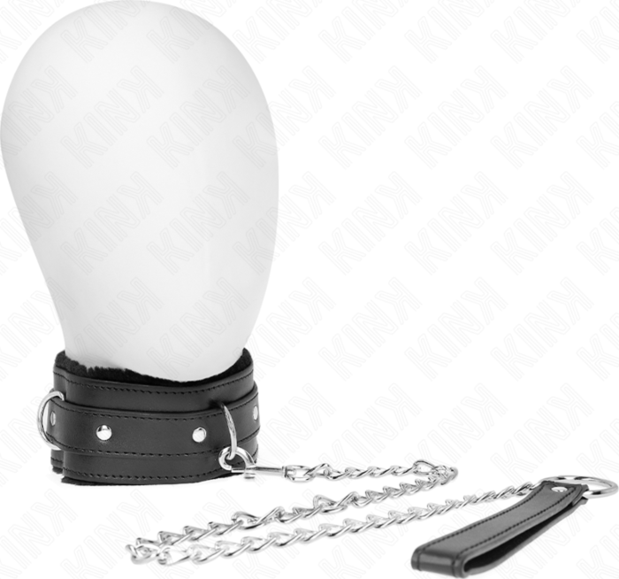 BDSM Collar KINK Met Lijn 65 cm - Elegantie & Controle