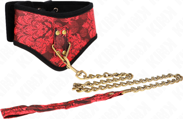 BDSM KINK Collar met Lijn Scandal | Elegantie en Controle
