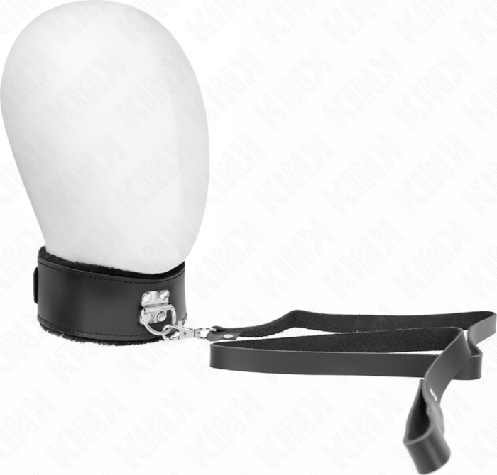 KINK Collar met Lijn Zwart 116 cm - Elegante Controle KINK Collar met Lijn Zwart 116 cm - Elegante Controle