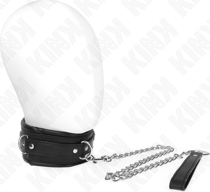 BDSM Collar KINK 65 cm met Leash - Elegantie en Controle