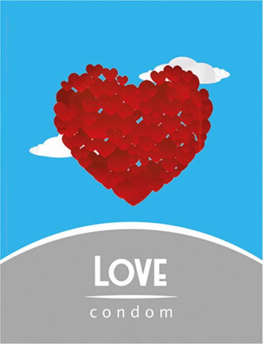 Condoom unitair Dildos Assorted Love