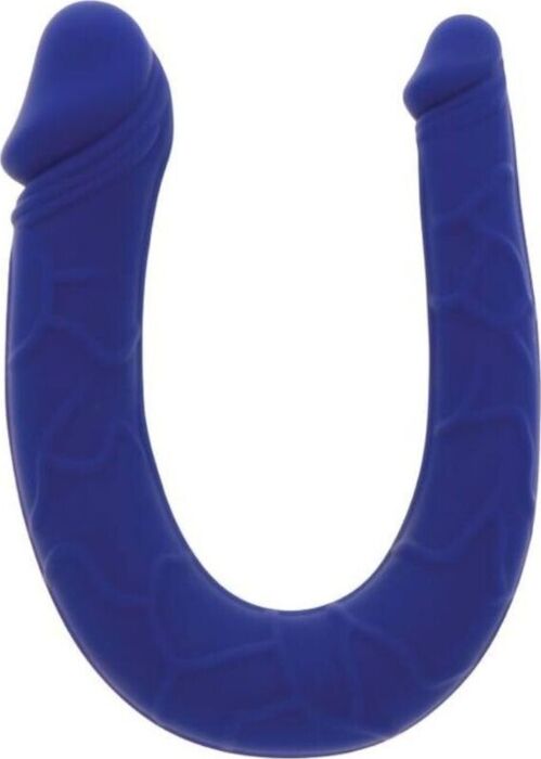 Dubbele Blauwe Dildo "Dubbel Plezier" Dubbele Blauwe Dildo "Dubbel Plezier"
