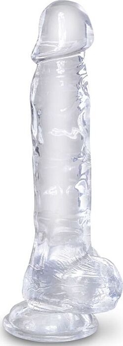KING COCK Clear realistische dildo 16,5 cm