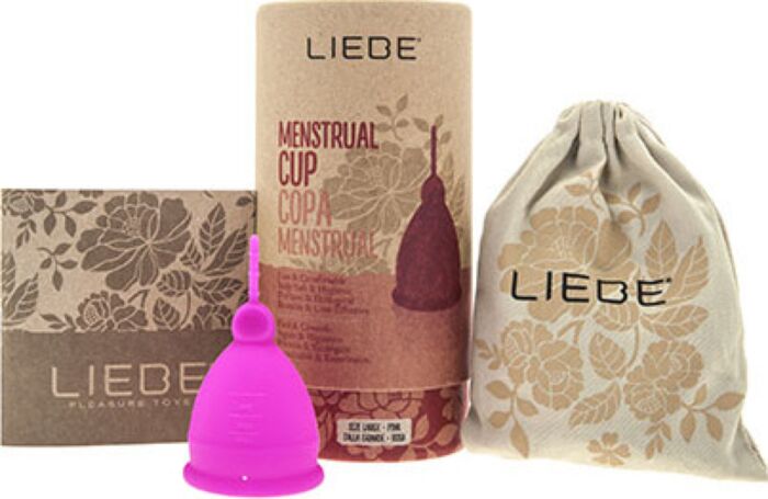 Menstruatiecup Liebe Large herbruikbare siliconen cup