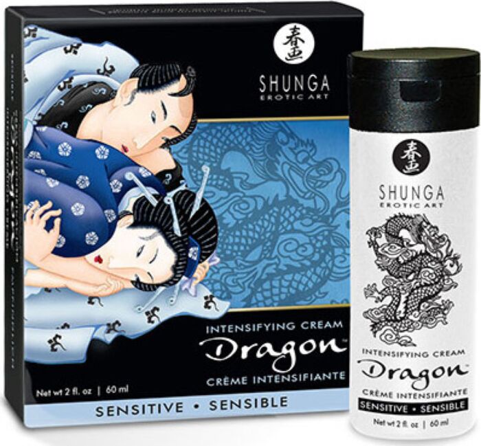 SHUNGA Dragon Sensitive erectiecrème met warm-koud gevoel