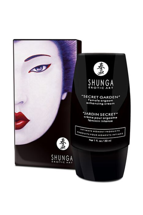 Orgasmecrème Shunga Secret Garden — koude en warmte Orgasmecrème Shunga Secret Garden — koude en warmte