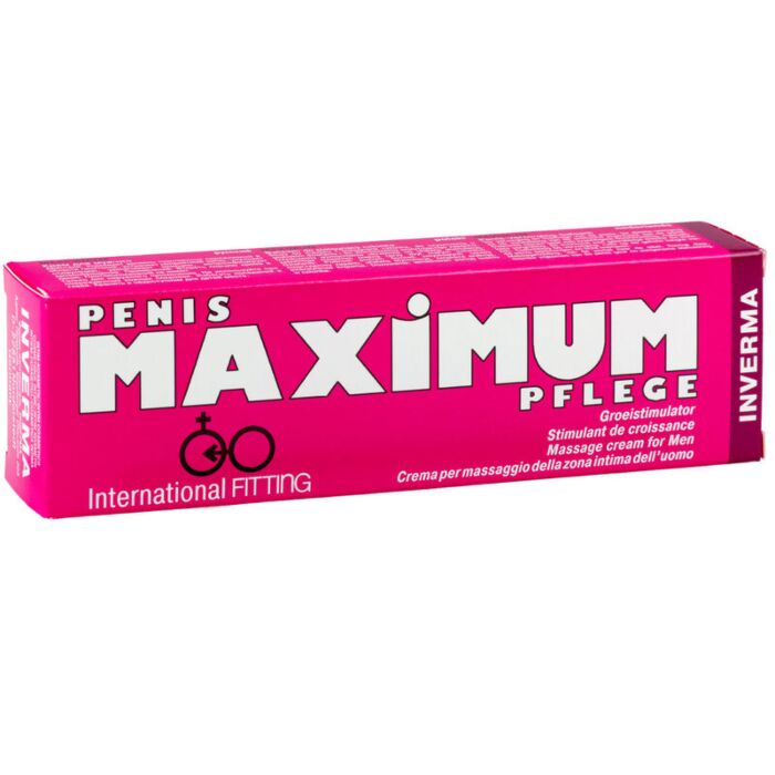 Peniscrème INVERMA Penis Maximum 45 ml voor betere doorbloeding Peniscrème INVERMA Penis Maximum 45 ml voor betere doorbloeding