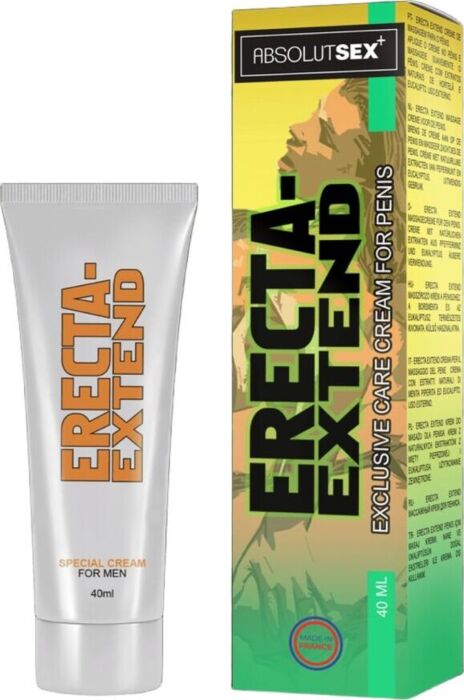 Retardant Crème RUF ERECTA EXTEND 40ML voor mannen Retardant Crème RUF ERECTA EXTEND 40ML voor mannen