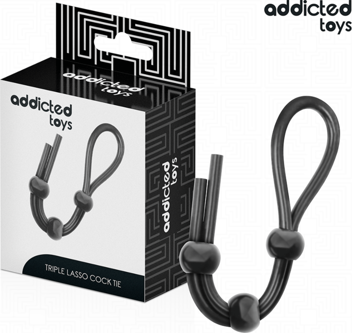 Cuerda Silicona Addicted Toys Lazo Triple - Controleer je Genot