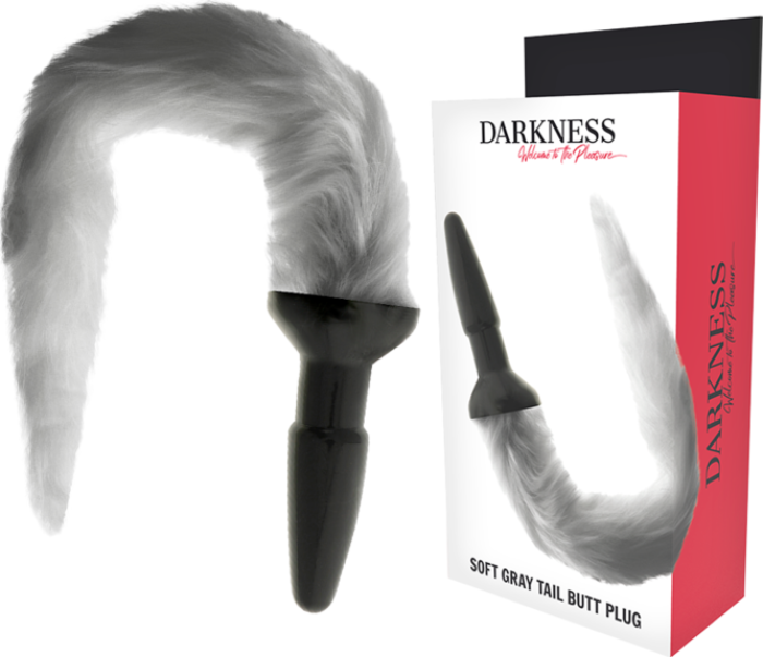 Glanzende Grijze Anale Plug Glanzende Grijze Anale Plug