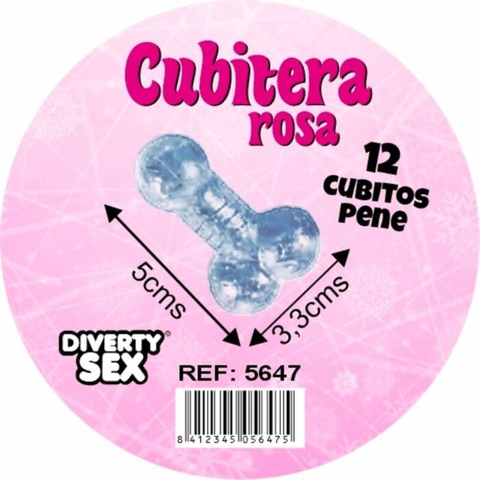IJsmaker Diablo Picante 12 Penissen in Rosa IJsmaker Diablo Picante 12 Penissen in Rosa
