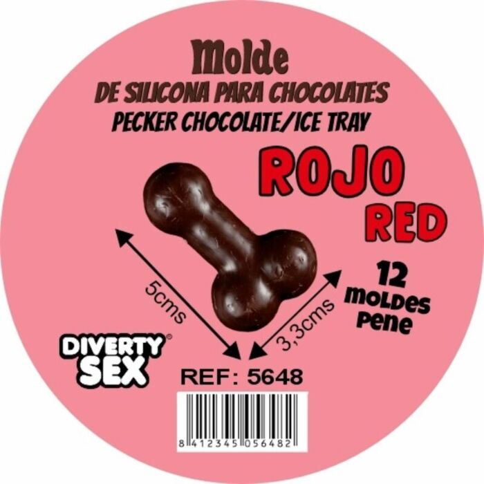 Siliconen Mallen Diablo Picante voor Chocolades Siliconen Mallen Diablo Picante voor Chocolades
