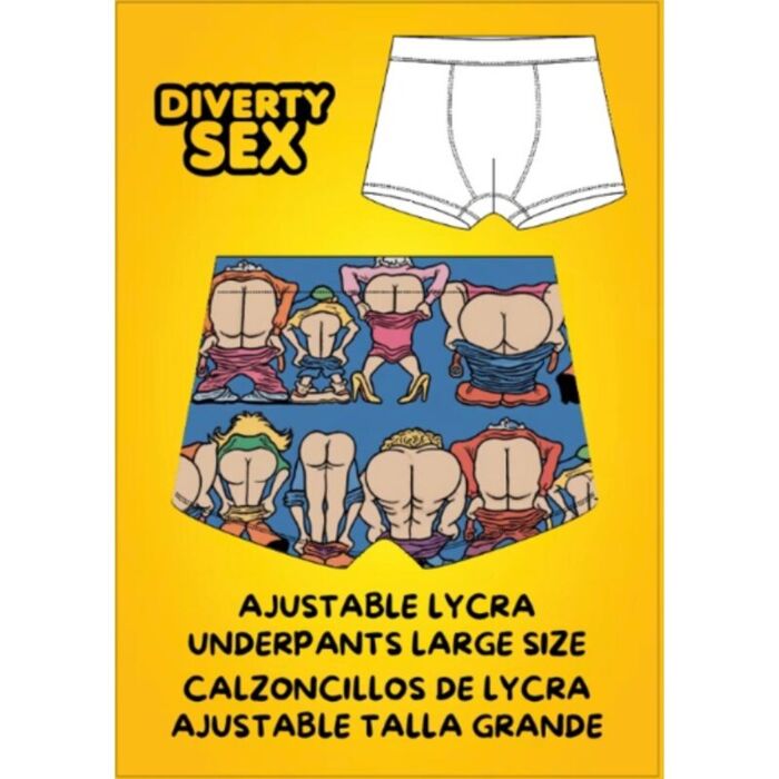 Boxers Diablo Picante Plus Size Billenprint Boxers Diablo Picante Plus Size Billenprint
