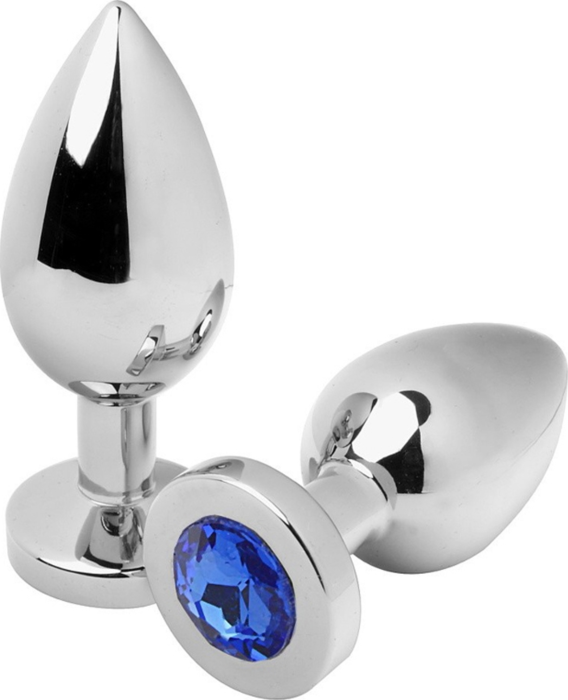 Diamanten Blauwe Anale Plug Diamanten Blauwe Anale Plug
