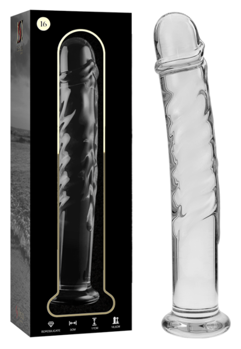 Dildo NEBULA SERIES BY IBIZA Model 16 van borosilicaatglas