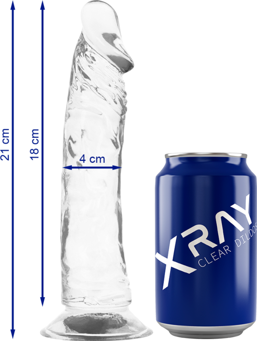 Stralende Dildo 21cm