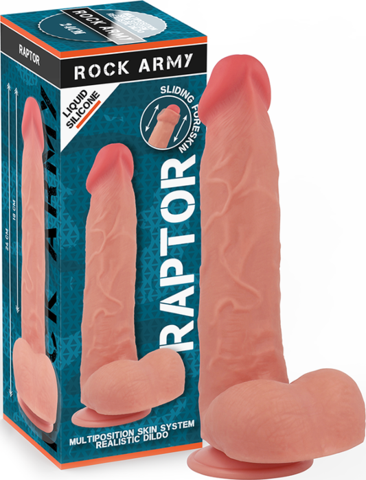 Dildo Rock Army Raptor Realistisch 24cm