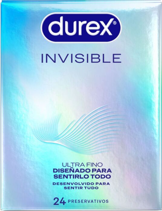 DUREX Preservatieven Invisible Ultra Fino - 24 stuks DUREX Preservatieven Invisible Ultra Fino - 24 stuks