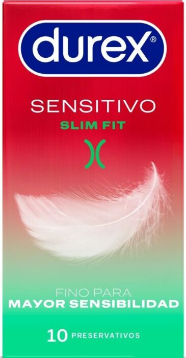 Durex Sensitief Slim 10 stuks - Perfecte Pasvorm Durex Sensitief Slim 10 stuks - Perfecte Pasvorm