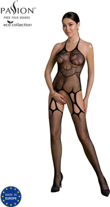 EcoPassion Bodystocking Noir --> EcoPassion Bodystocking Zwart