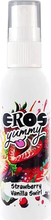 Yummy Spray EROS Aardbei Vanille - Besbaar Yummy Spray EROS Aardbei Vanille - Besbaar