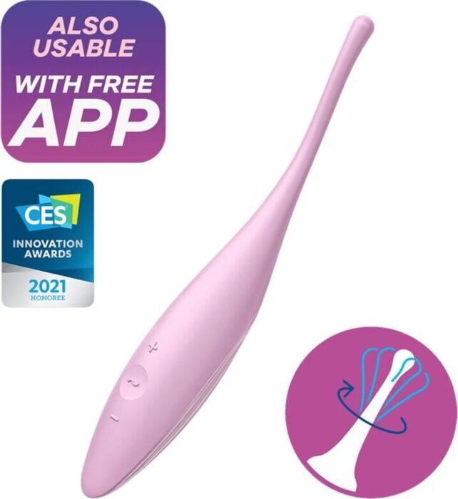 Clitoris Stimulator Twirl Roze