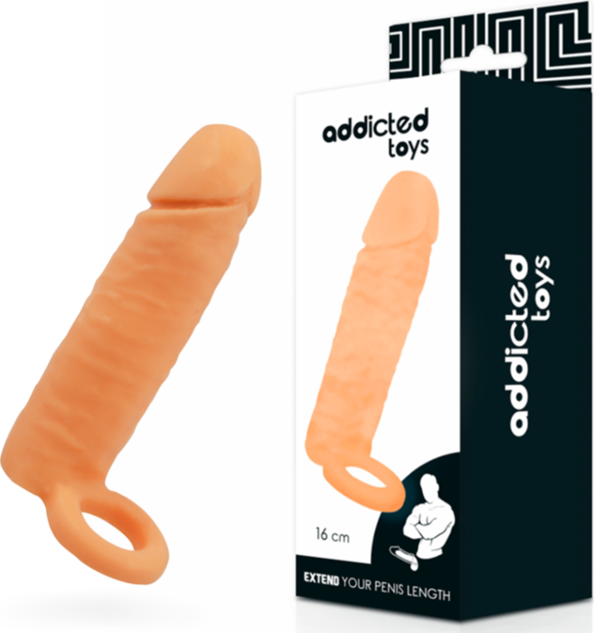 Penis Extensie Addicted Toys 16 cm - Extra Lengte