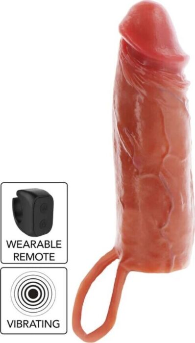 Vibrerende Funda Get Real Hydrated Skin 16 cm