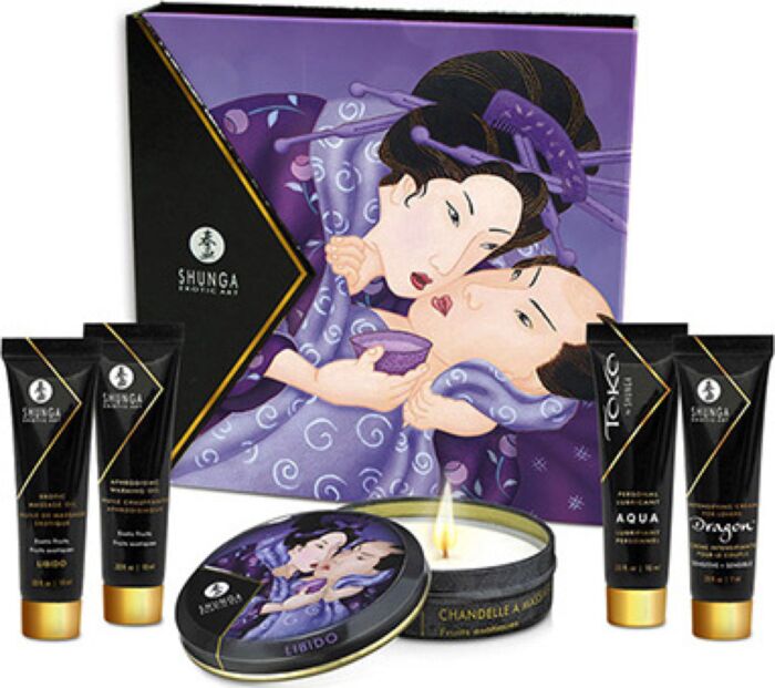 Shunga - Geheime Geisha Exotisch Fruit - Erotische Massage Set