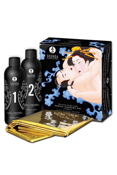 Massagegel SHUNGA Oriental Body to Body met exotische vruchten