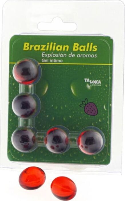 Intieme Aardbeien Gel - Braziliaans Genot