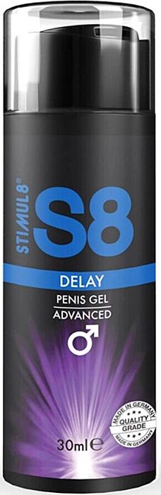 STIMUL8 S8 Delay gel 30 ml voor penis