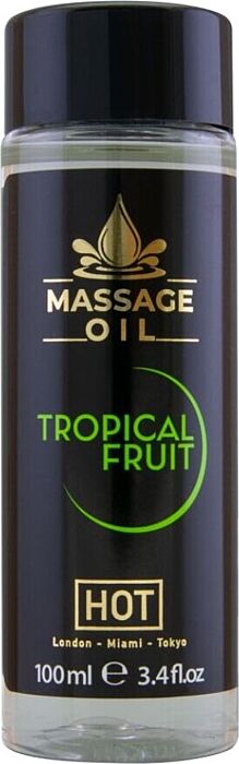Massageolie HOT Fruta Tropical 100ml - Verzorging en Ontspanning Massageolie HOT Fruta Tropical 100ml - Verzorging en Ontspanning