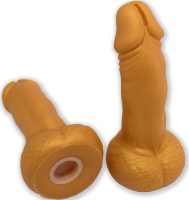 Hucha Pene Diablo Picante 22,5 cm Goud - Feestelijk