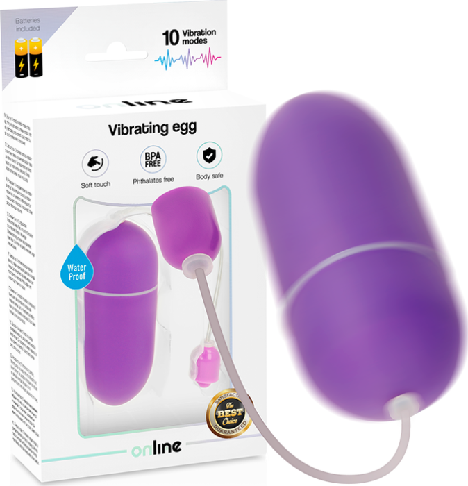 Vibrator Ei Paarse Splash