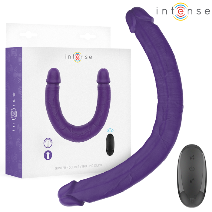 Dubbel Dildo INTENSE GUNTER met afstandsbediening Dubbel Dildo INTENSE GUNTER met afstandsbediening