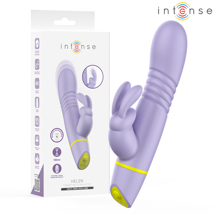 Vibrador Rabbit INTENSE HIGH TECH Helen met beweging Vibrador Rabbit INTENSE HIGH TECH Helen met beweging