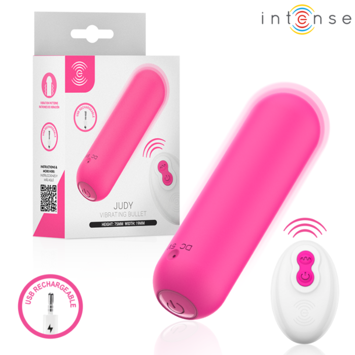 Vibrerende kogel INTENSE JUDY met draadloze bediening Vibrerende kogel INTENSE JUDY met draadloze bediening