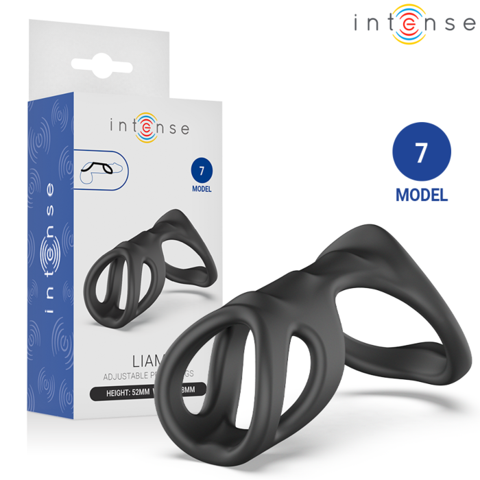 Ring INTENSE FOR HIM Model 7 met dubbelringontwerp Ring INTENSE FOR HIM Model 7 met dubbelringontwerp
