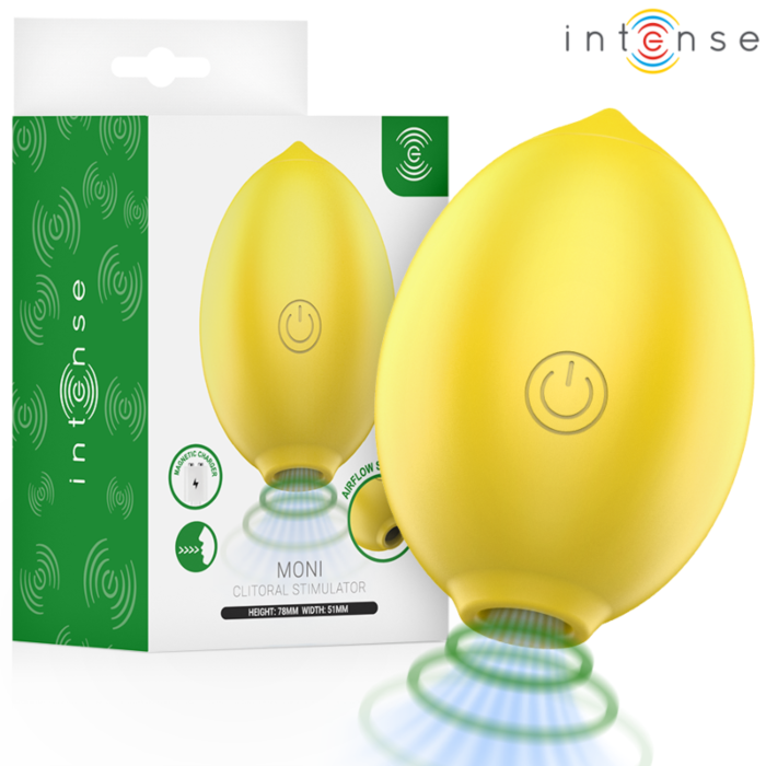 Zuiger INTENSE FUN TOYS MONI LEMON met luchttechnologie Zuiger INTENSE FUN TOYS MONI LEMON met luchttechnologie