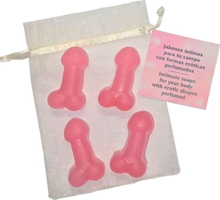 Mini Jabones Diablo Picante Pene Roze - Grappig